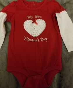 My 1st Valentines Day Onesie